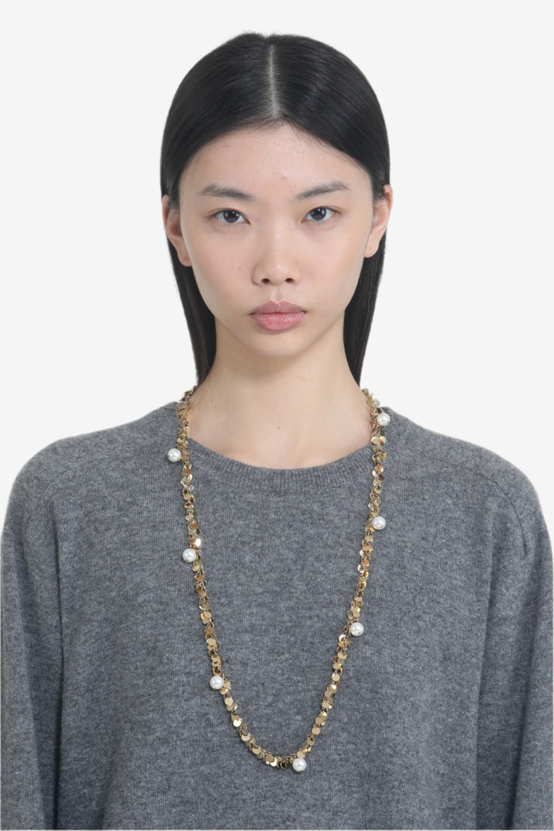 NECKLACE WITH SMALL GOLDEN PENDANTS 1