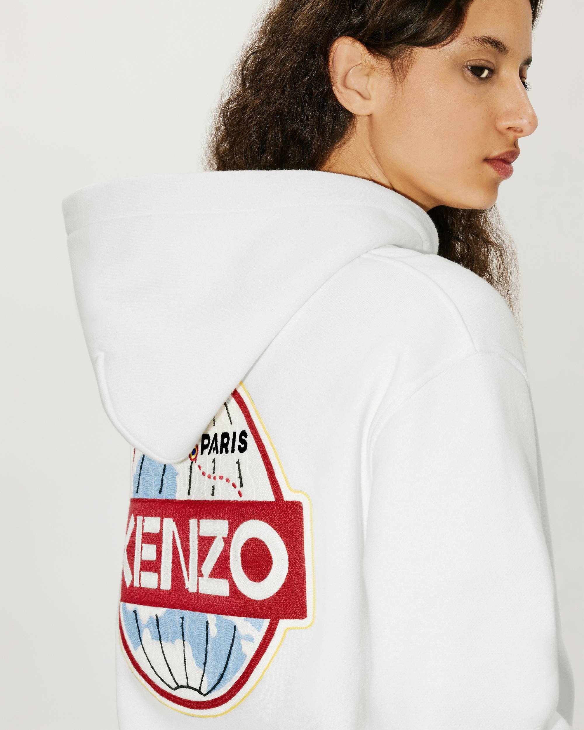 'KENZO World' embroidered sweatshirt - 6