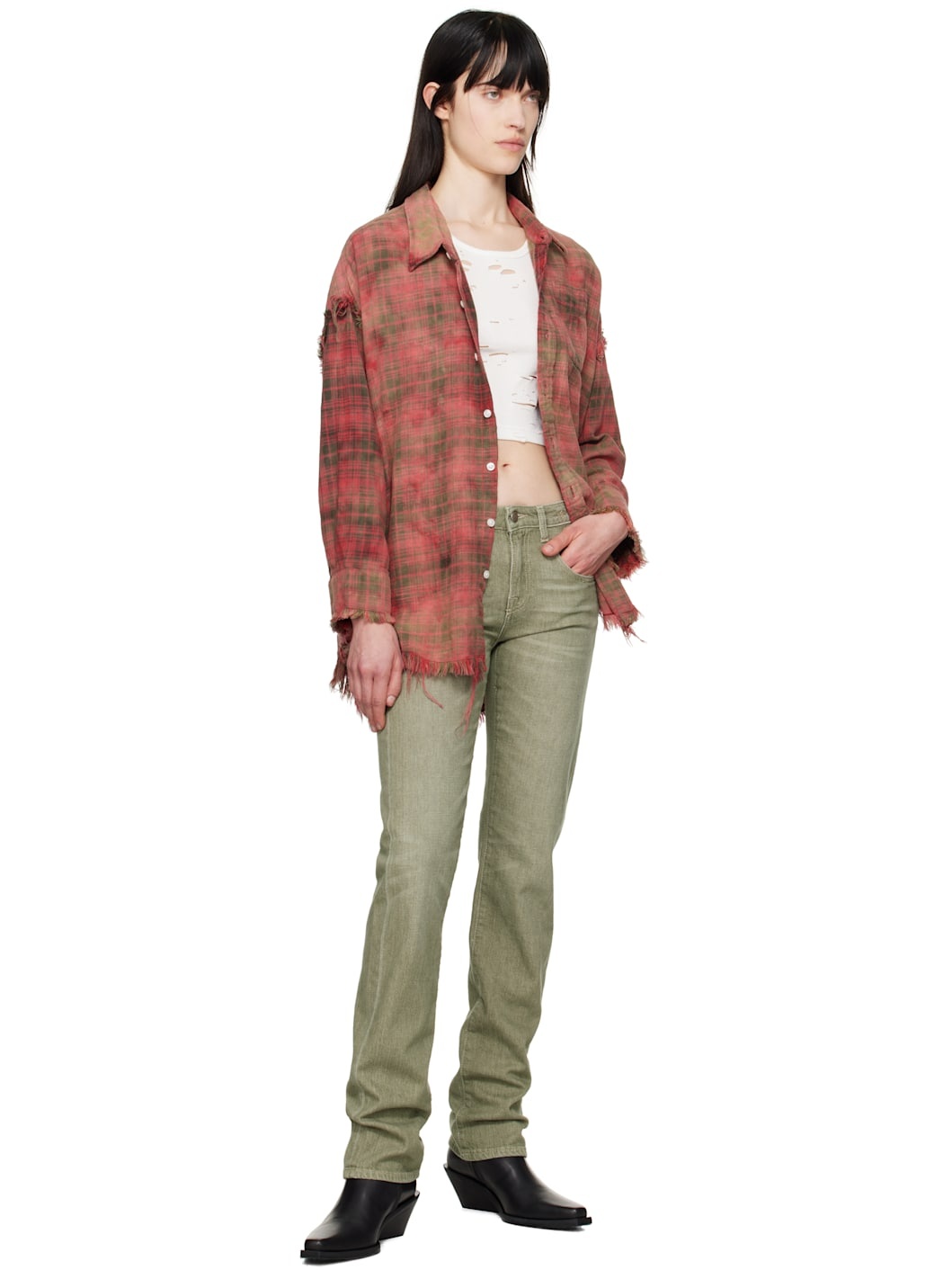 Green Tobi Boy Jeans - 4