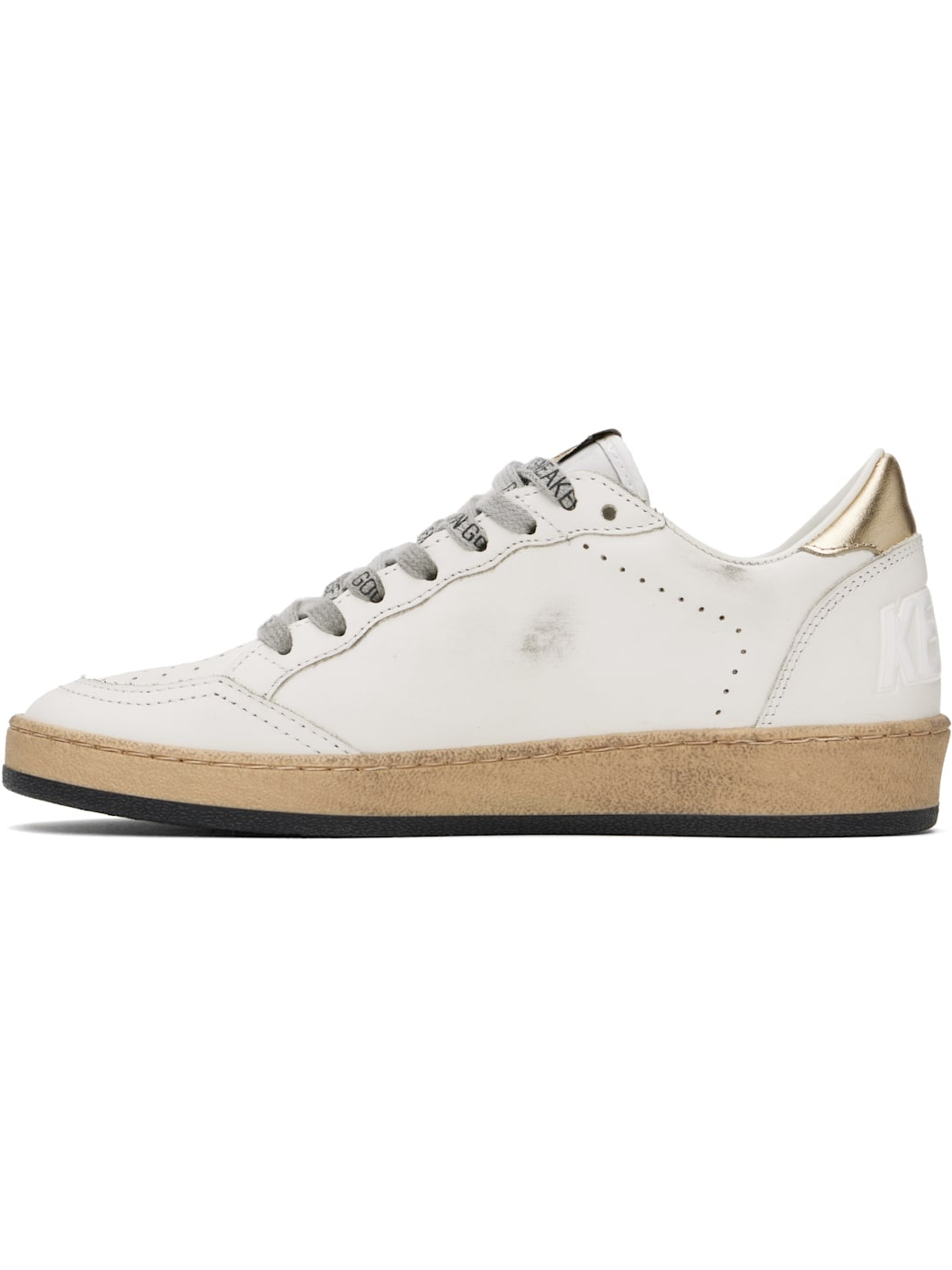 White Ball Star Sneakers - 3