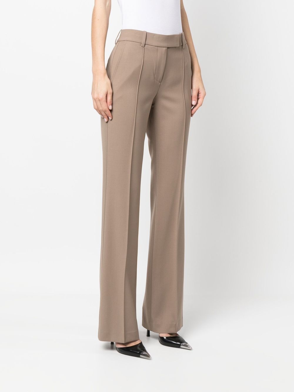 tailored bootcut trousers - 3