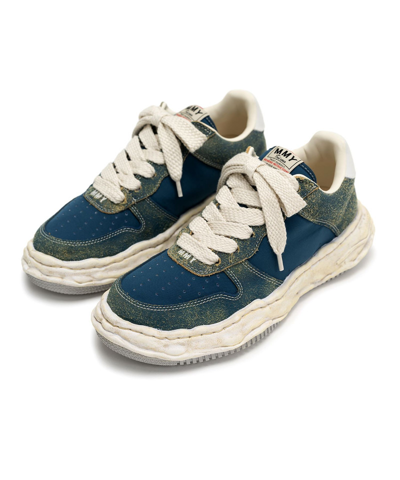 "WAYNE" OG Sole Mix Material Low-top Sneaker 20