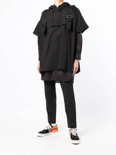 Comme des Garçons SHIRT pullover short-sleeve hooded coat outlook