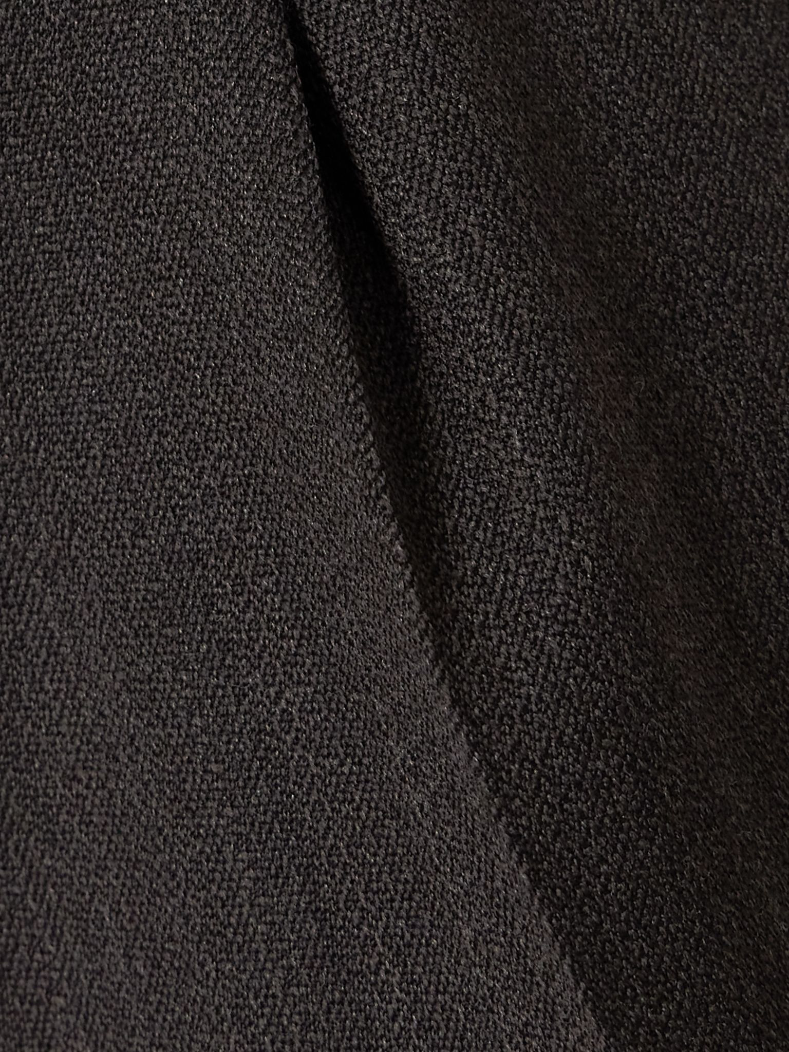 Girdle pleated wool wide-leg pants Brown - 5