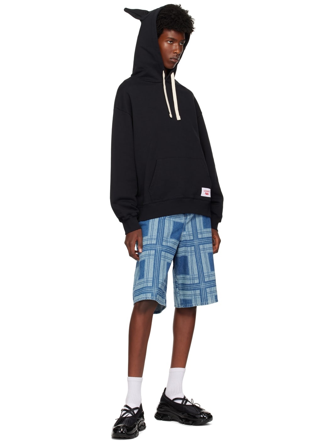 Black Label Ears Hoodie - 4