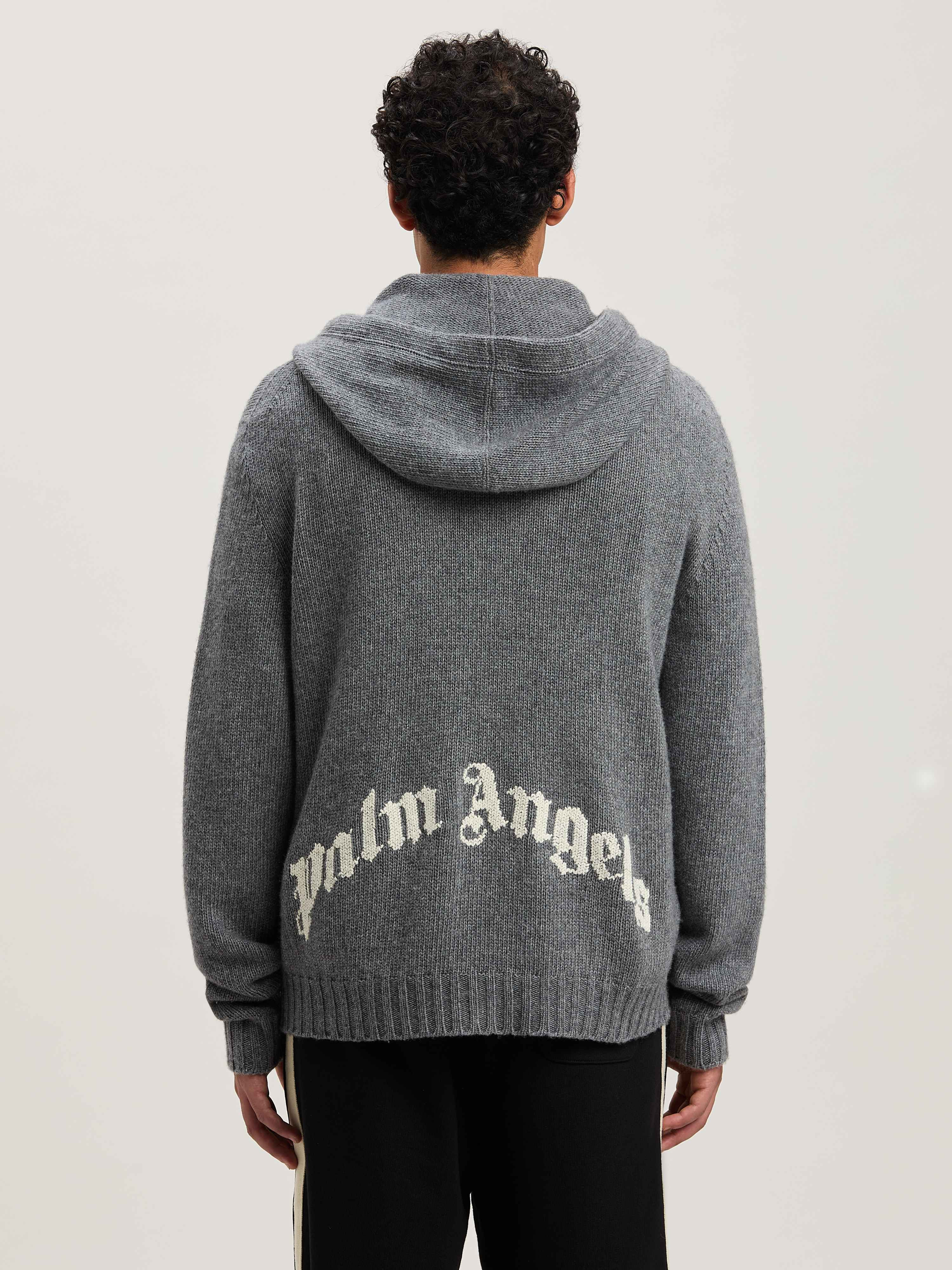Palm Inlay knit sweater - 5