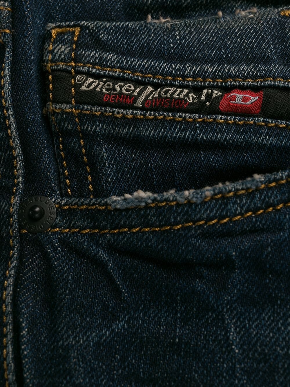 drop-crotch jeans - 7