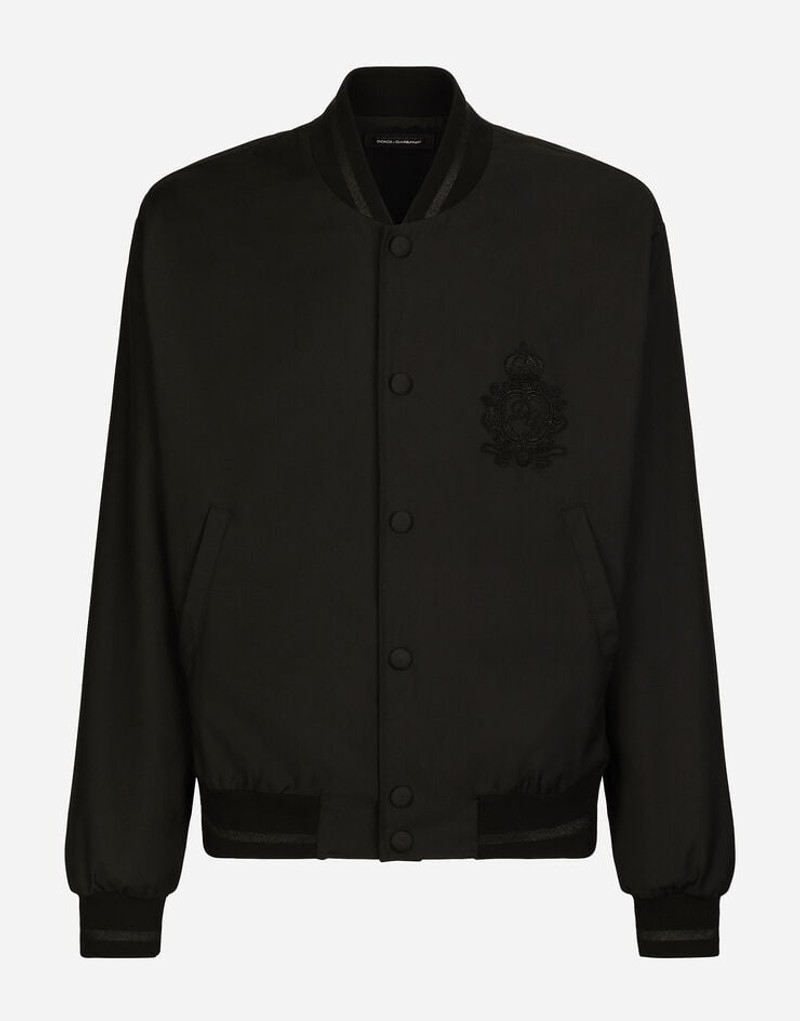 Nylon jacket with heraldic DG patch 1