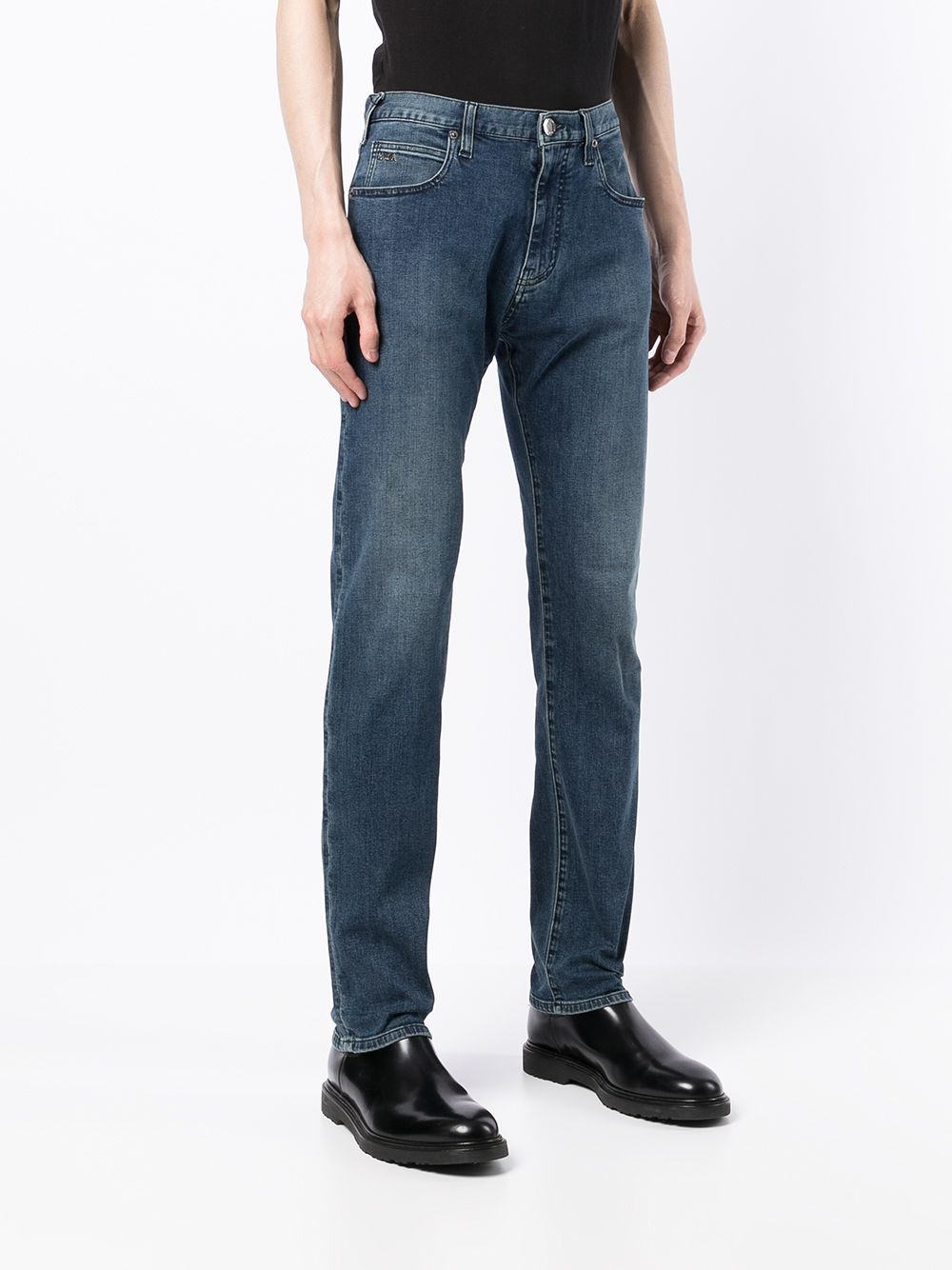 mid-rise slim-fit jeans - 3