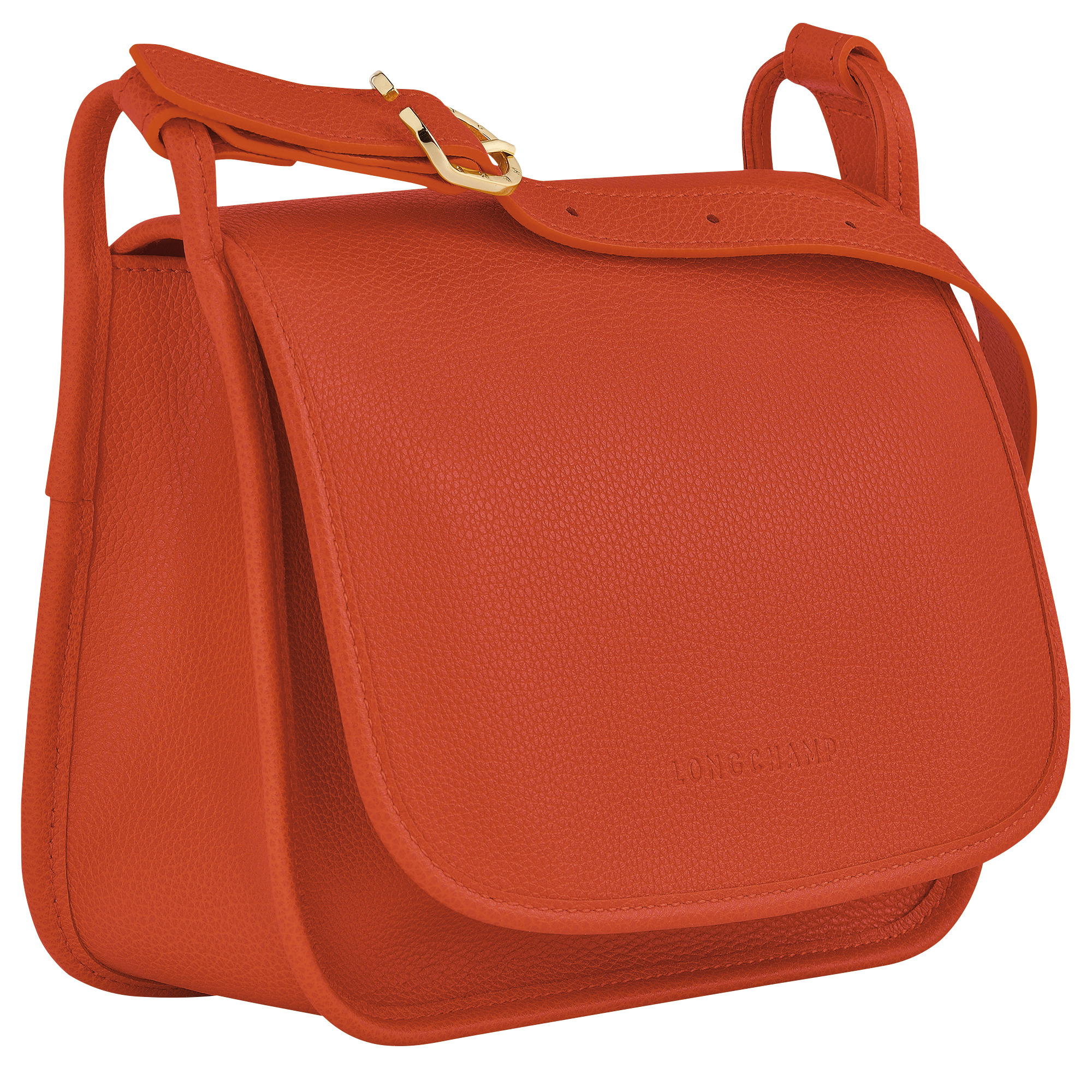 Le Foulonné M Crossbody bag Paprika - Leather - 3