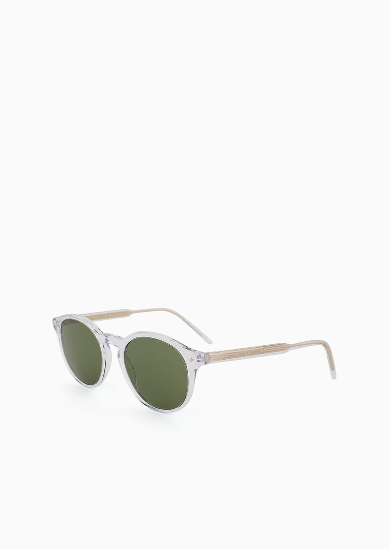 GIORGIO ARMANI Men’s Panto sunglasses outlook