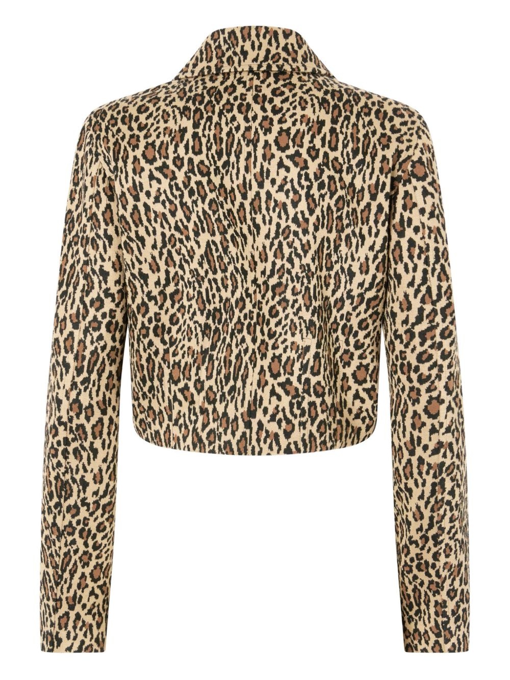 leopard-print jacket - 2
