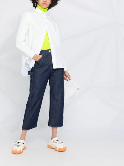 MM6 Maison Margiela cropped cut jeans outlook