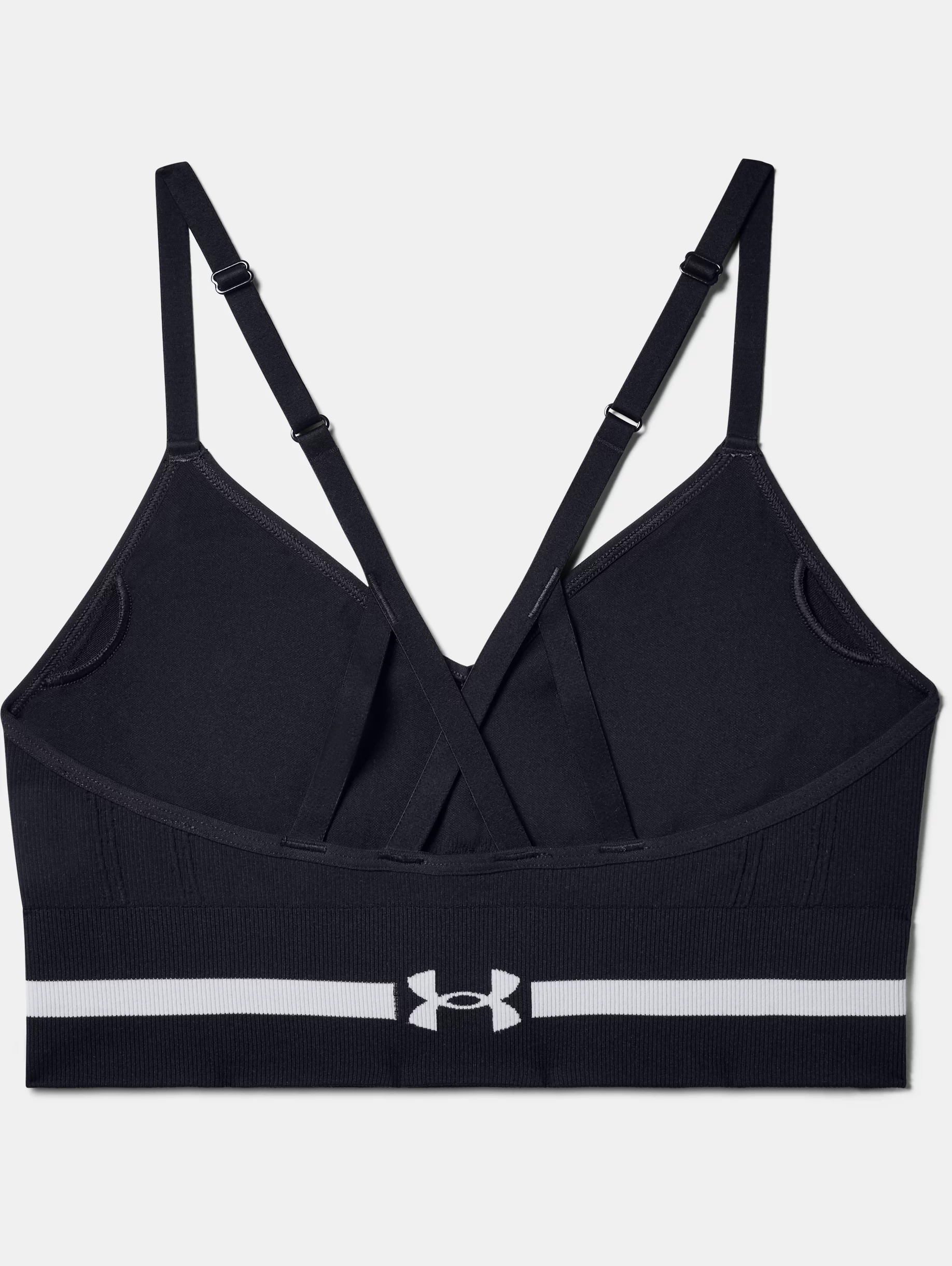 Women's UA Seamless Low Long Sports Bra - 2