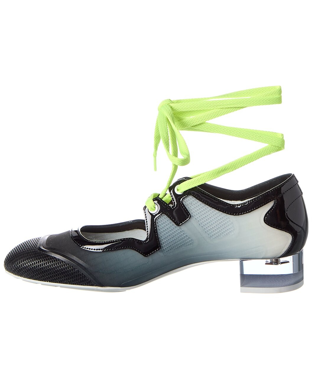 Dior D-Mension Vinyl & Patent Pump - 2