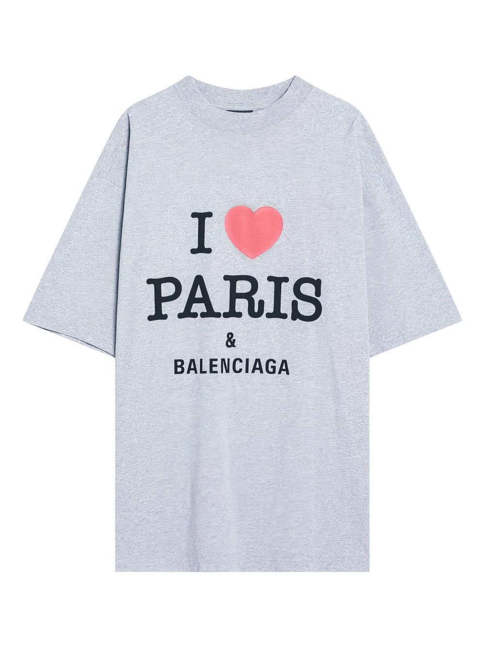 I Love Paris & Balenciaga T-shirt - 1