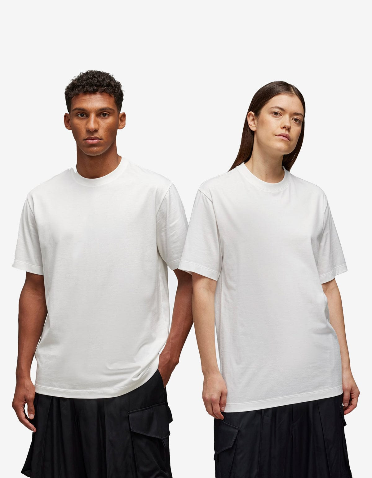 Y-3 White Graphic Print T-Shirt - 9