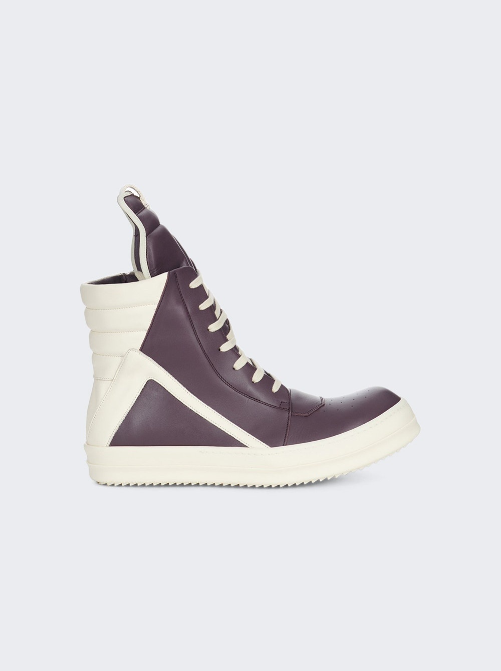 Scarpe in Pelle Geobasket High Top Sneakers Amethyst / Milk - 1