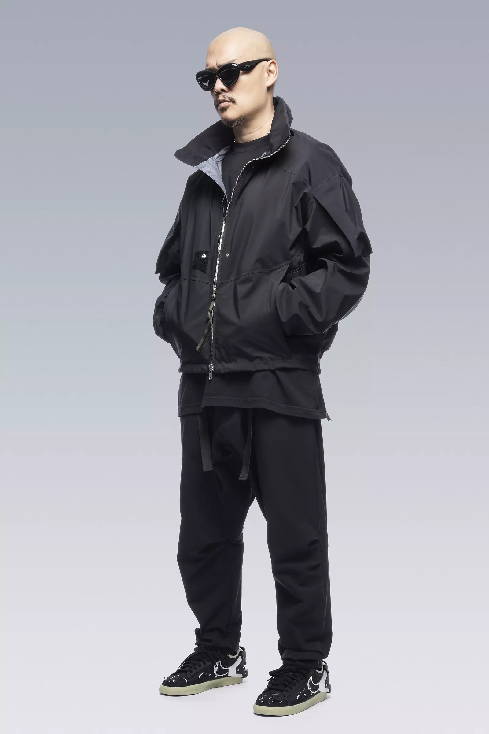 ACRONYM P15-DS schoeller® Dryskin™ Drawcord Trouser Black