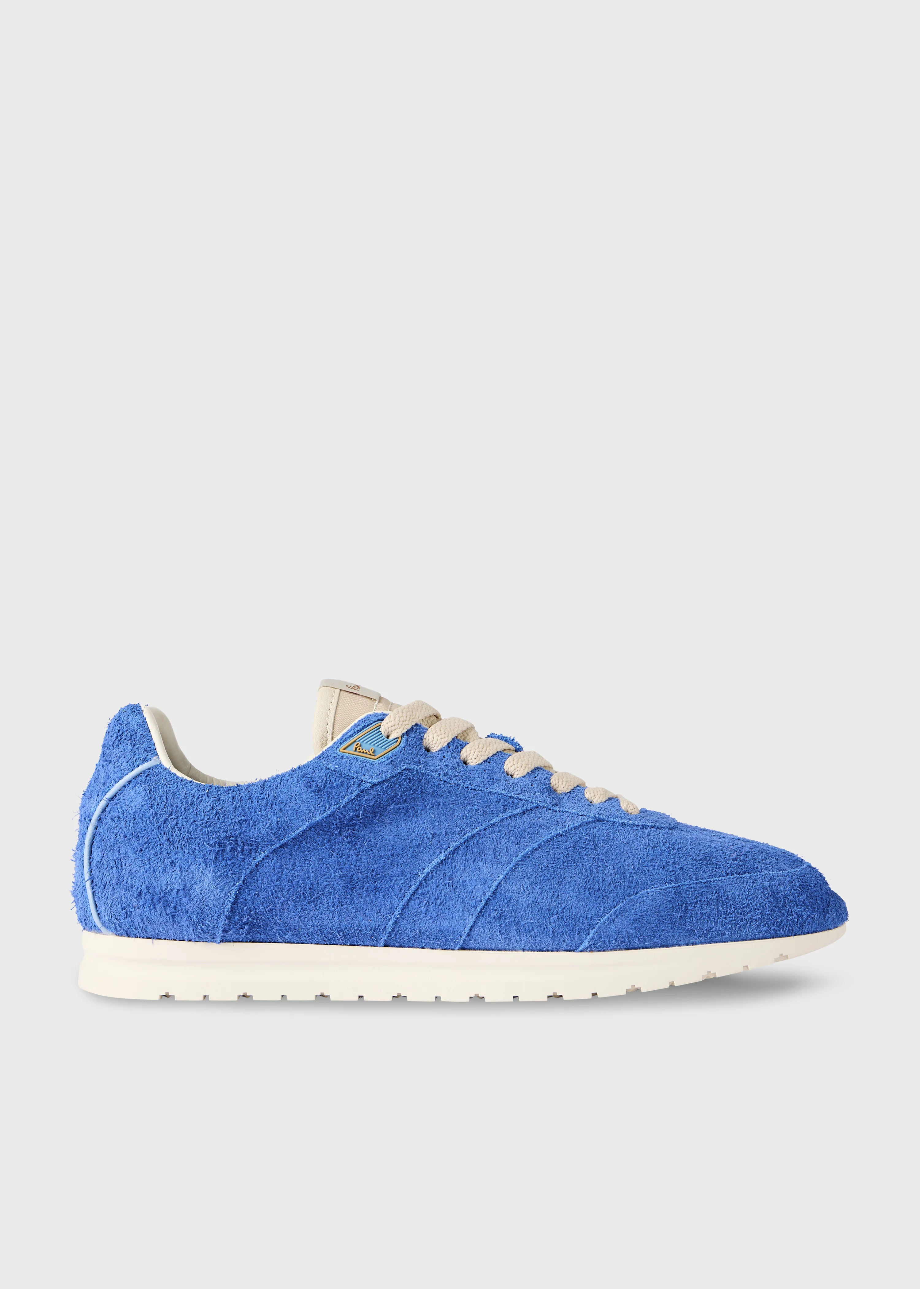 Blue Suede 'Minky' Trainers - 1