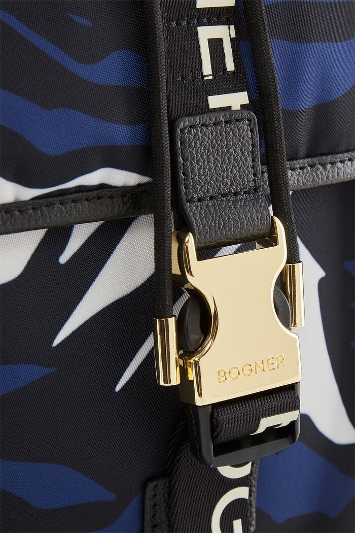 Frozen Riviera Aaron Backpack in Blue/White - 5