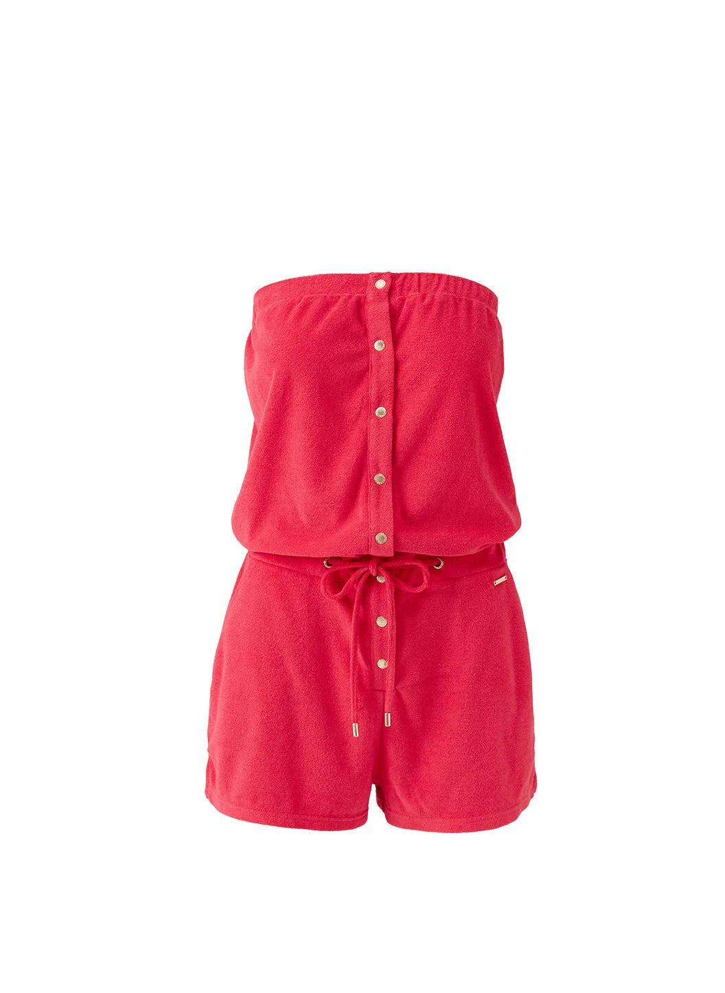 VENUS RED ROMPER - 1