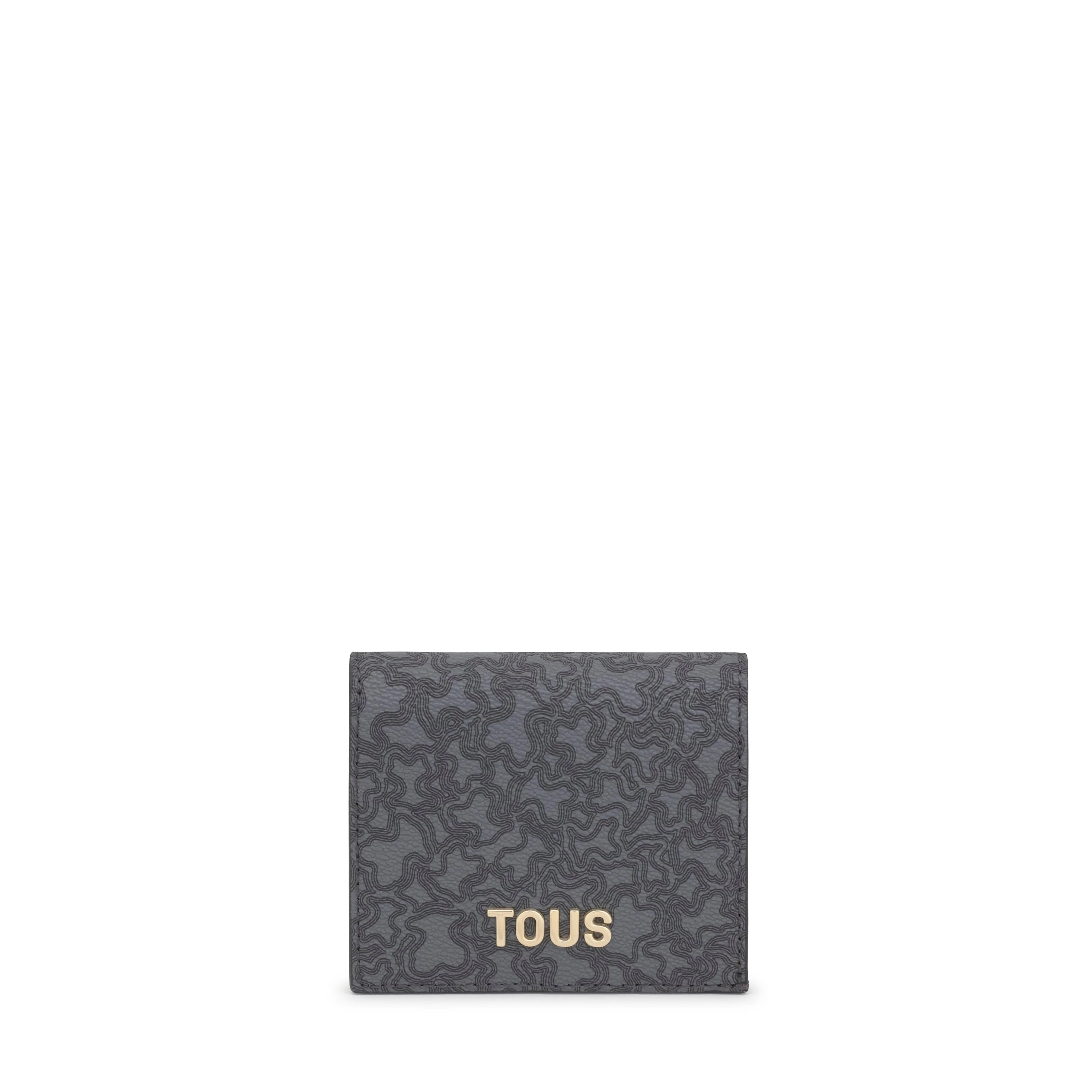 Small dark gray Wallet Kaos Mini Lines - 1