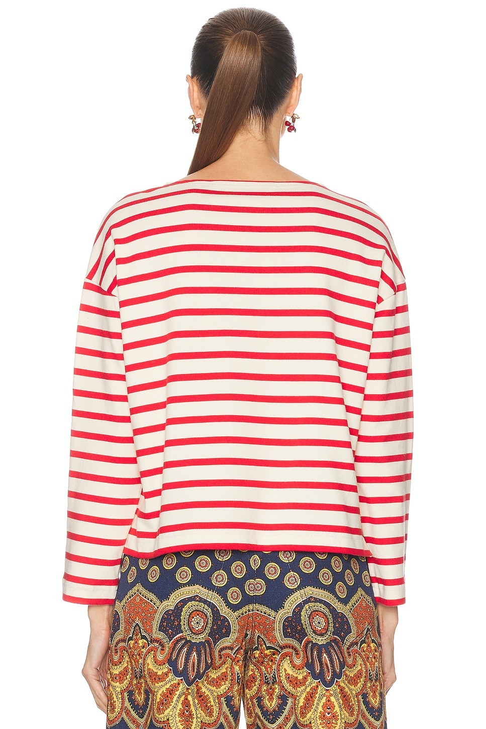 Striped Cotton T Shirt - 3