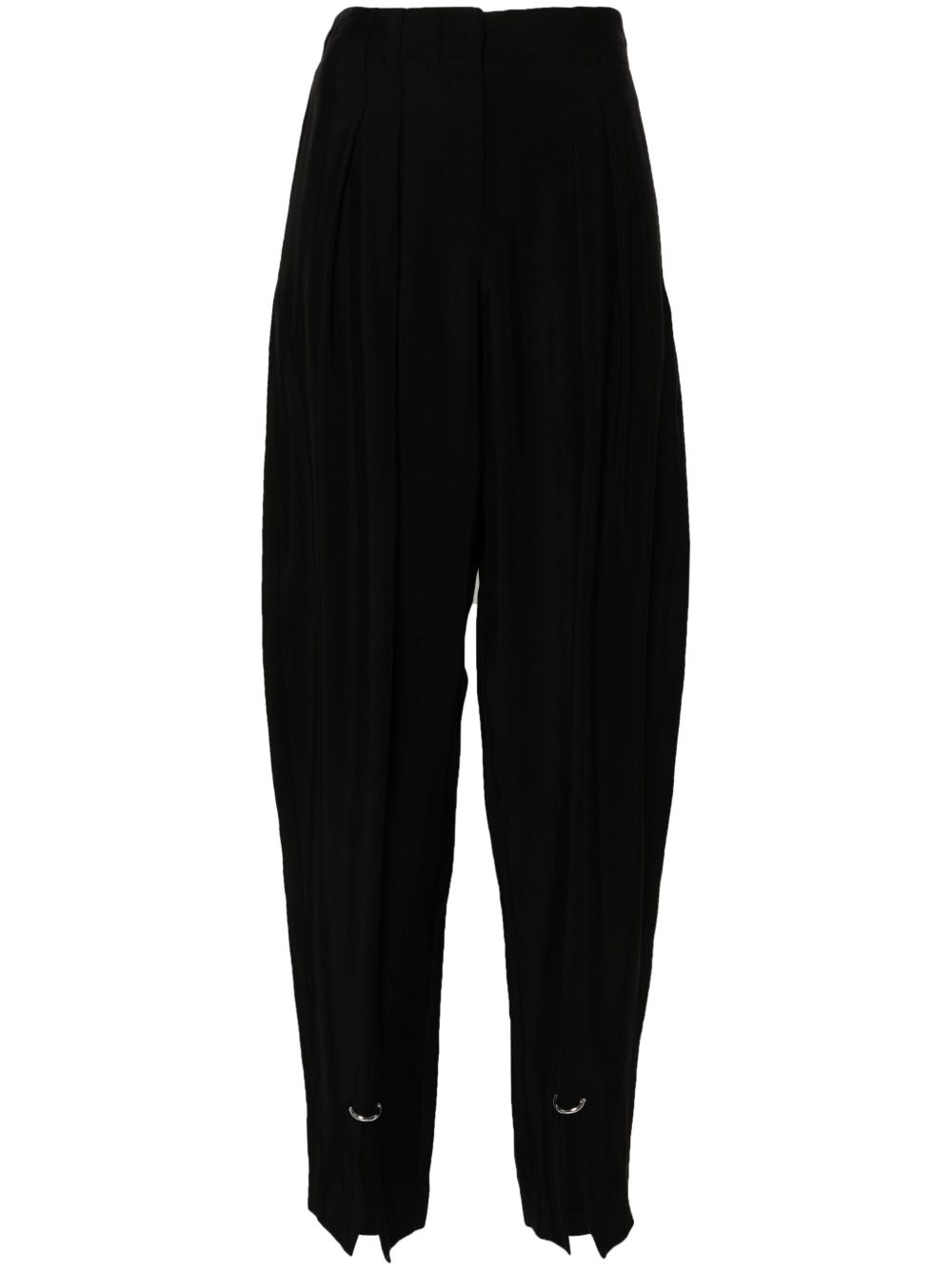 pierced tailored trousers - 1