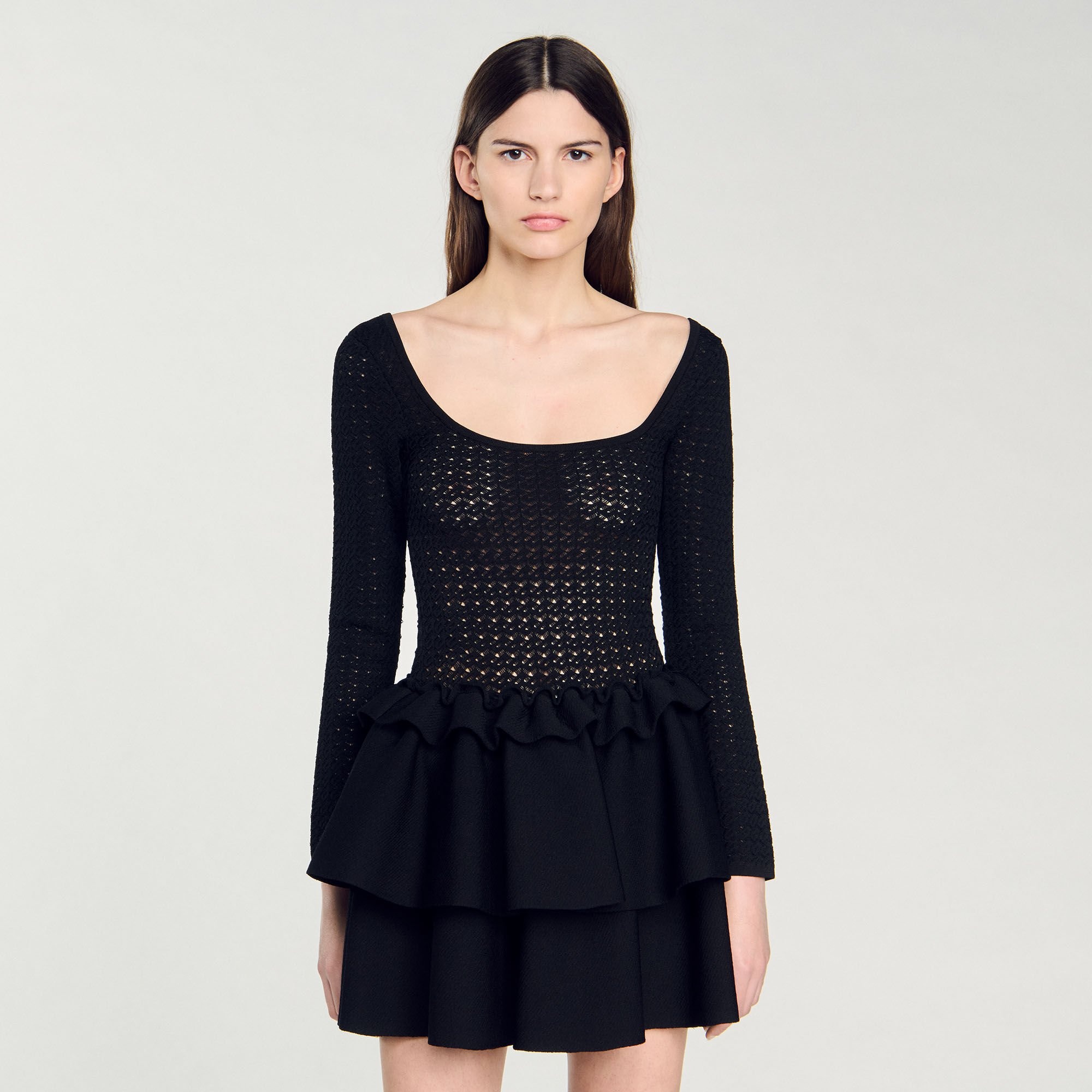 RUFFLED DRESS - 5