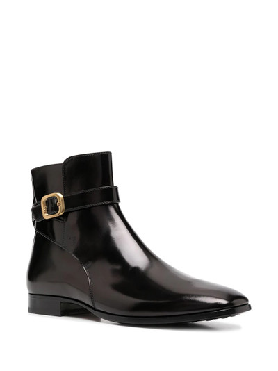 Tod's buckle-detail ankle boots outlook