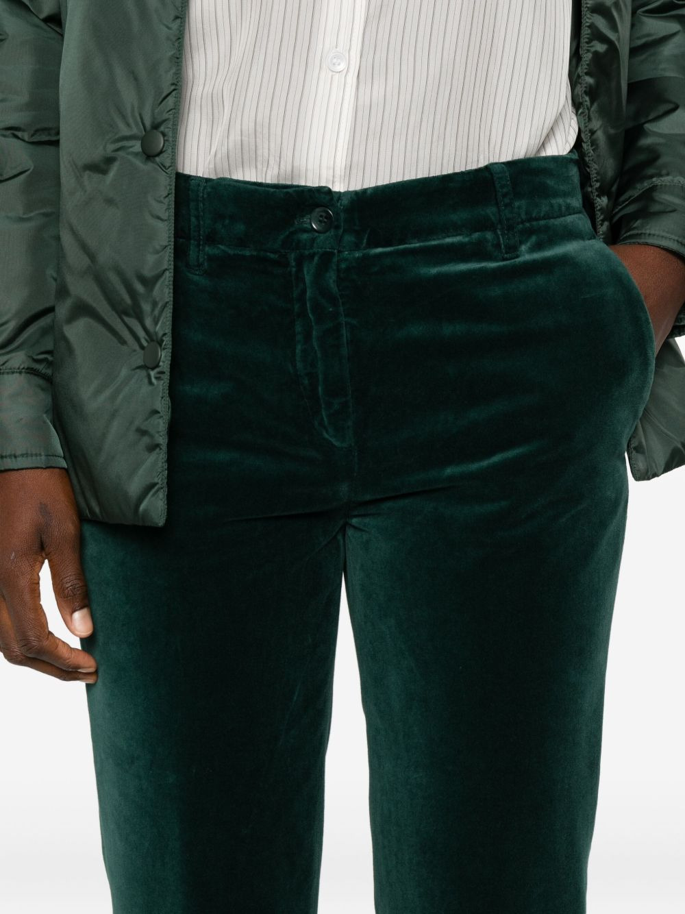 MOD.0107 velvet pocket trousers - 5