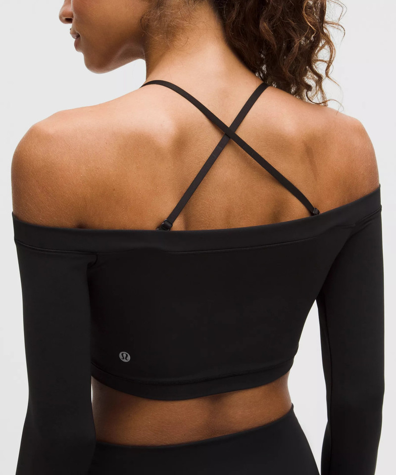 Wunder Train Off-Shoulder Long-Sleeve Shirt 7