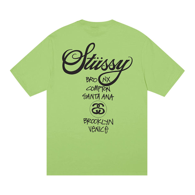 Stüssy Stussy World Tour Tee 'Tea' outlook