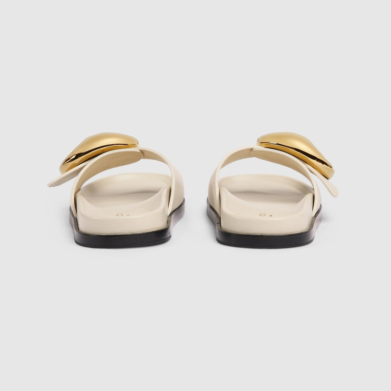 GUCCI Women's Gucci Marina chain slide sandal outlook