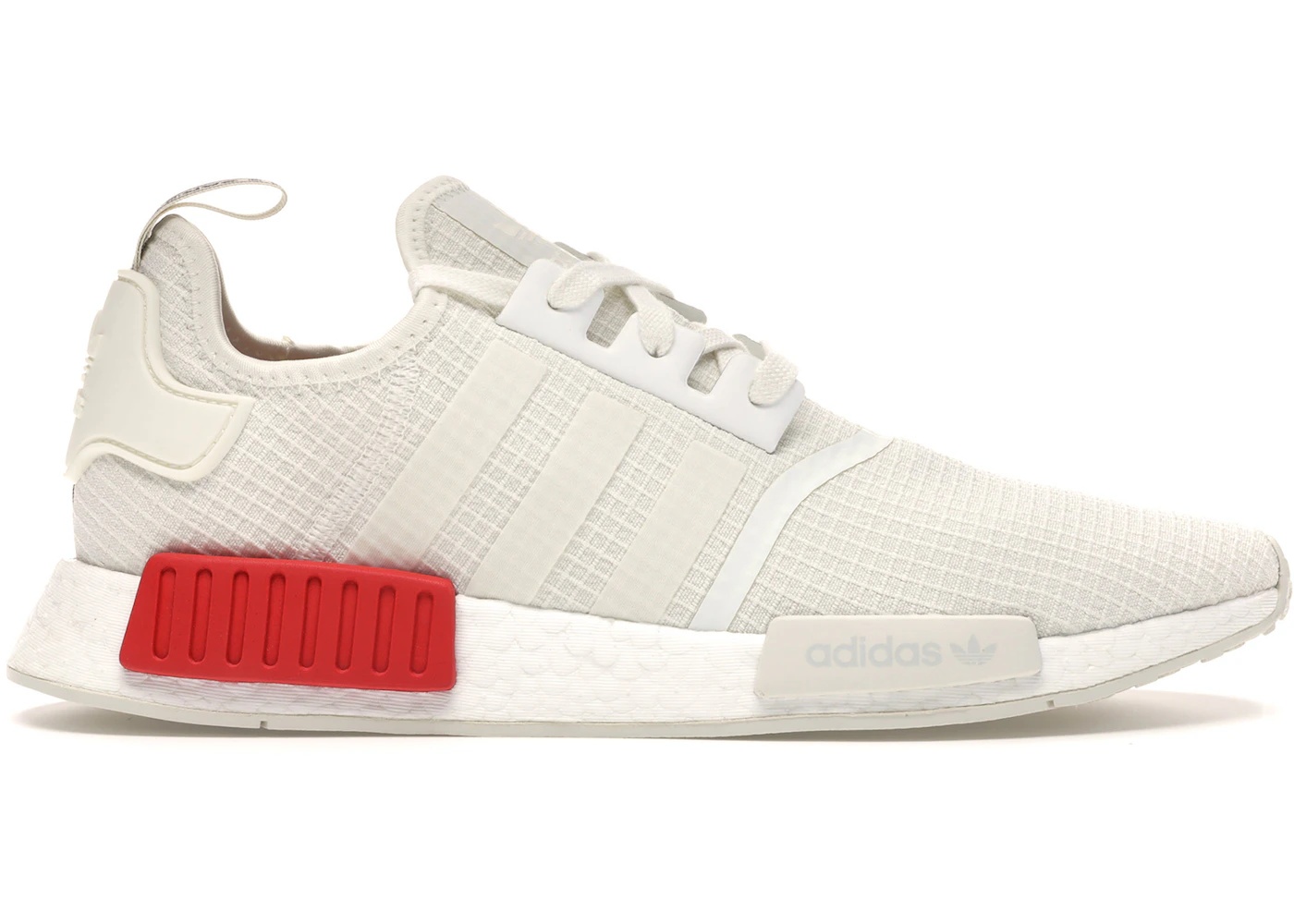 adidas NMD R1 Off White Lush Red - 1