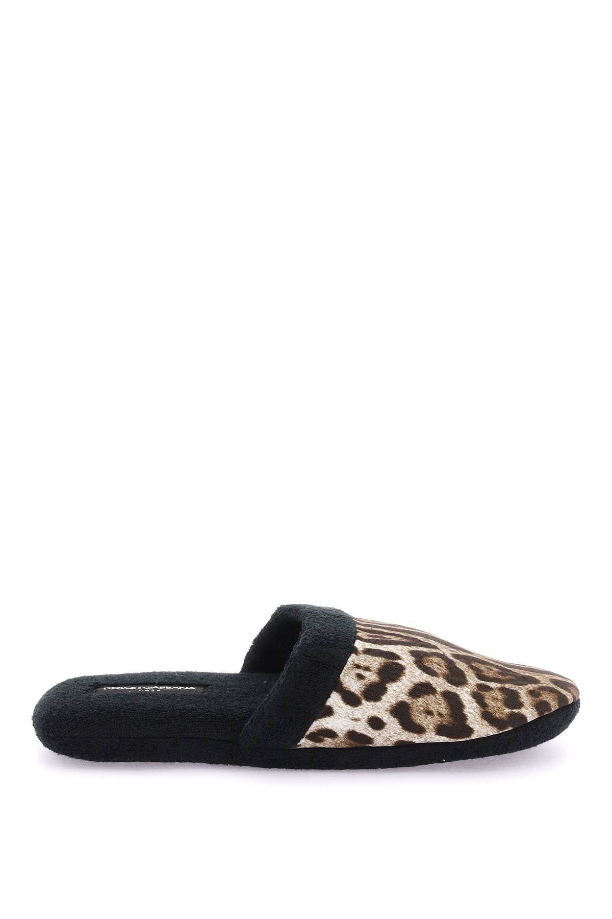 Dolce & Gabbana 'Leopardo' Terry Slippers - 1