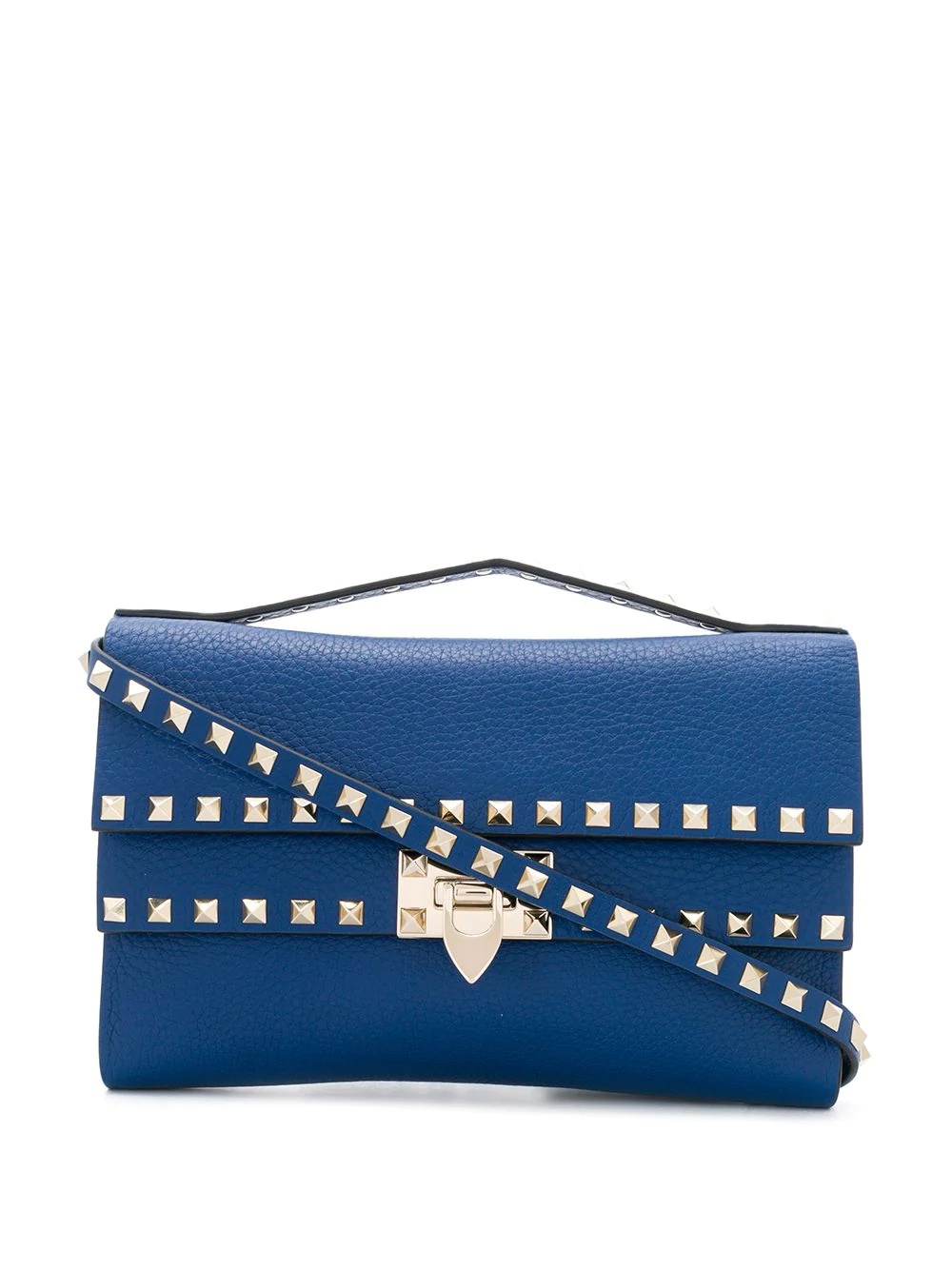 Rockstud leather crossbody bag - 1