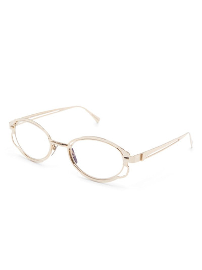 Kuboraum oval-frame glasses outlook