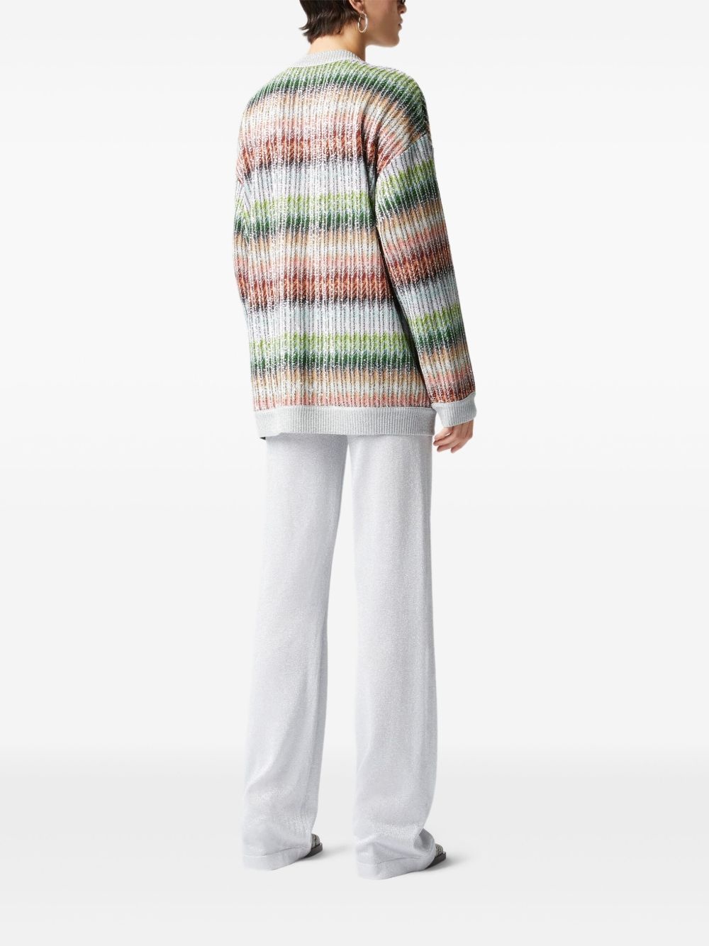 striped cardigan - 3
