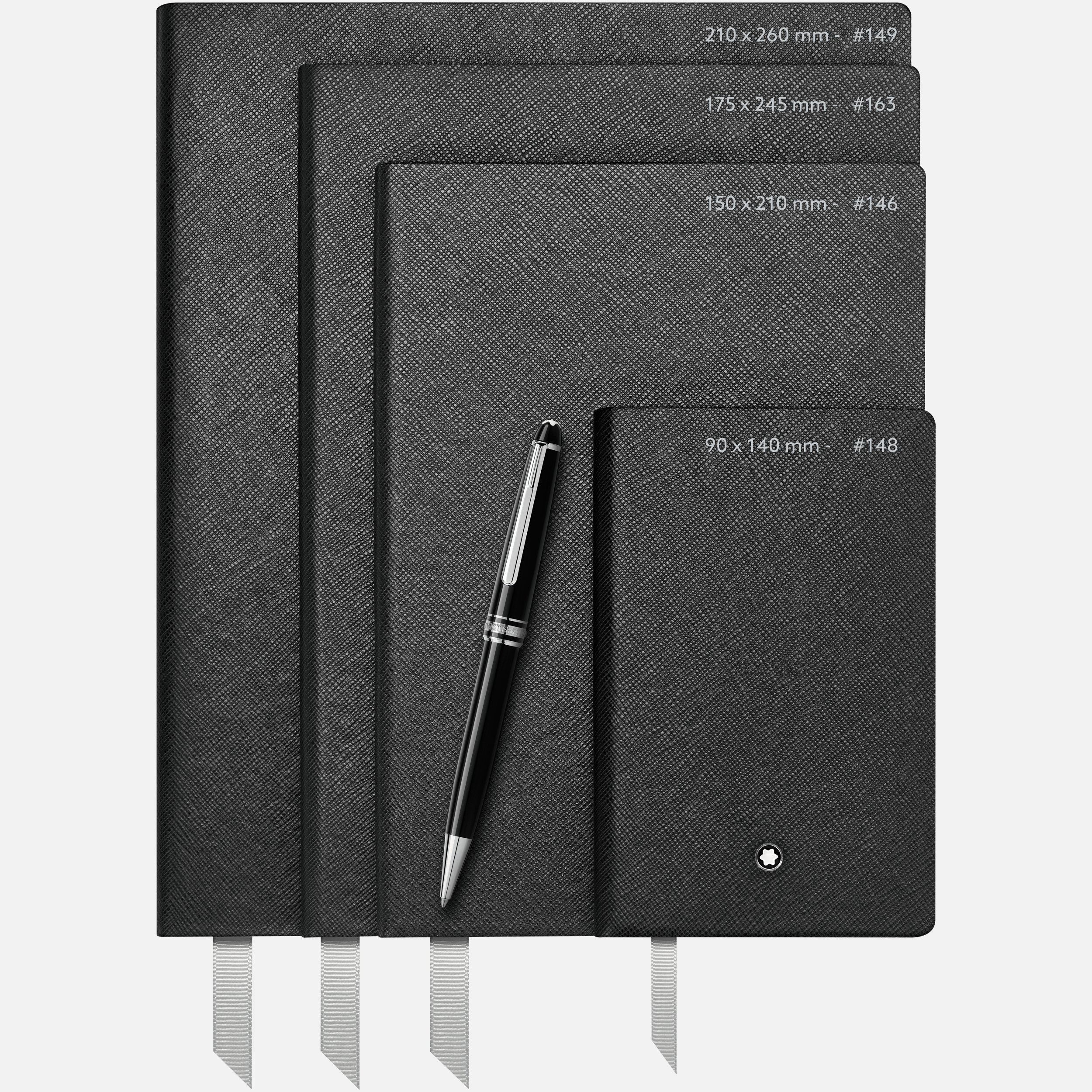Montblanc Fine Stationery Notebook #146 Purple, Lined - 3