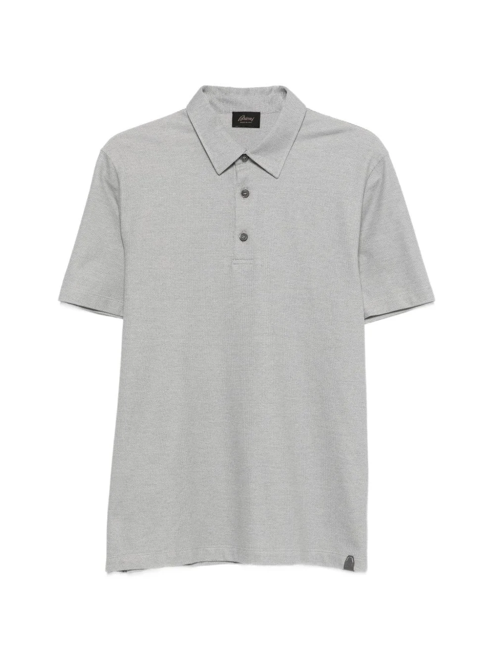 buttoned polo shirt - 1