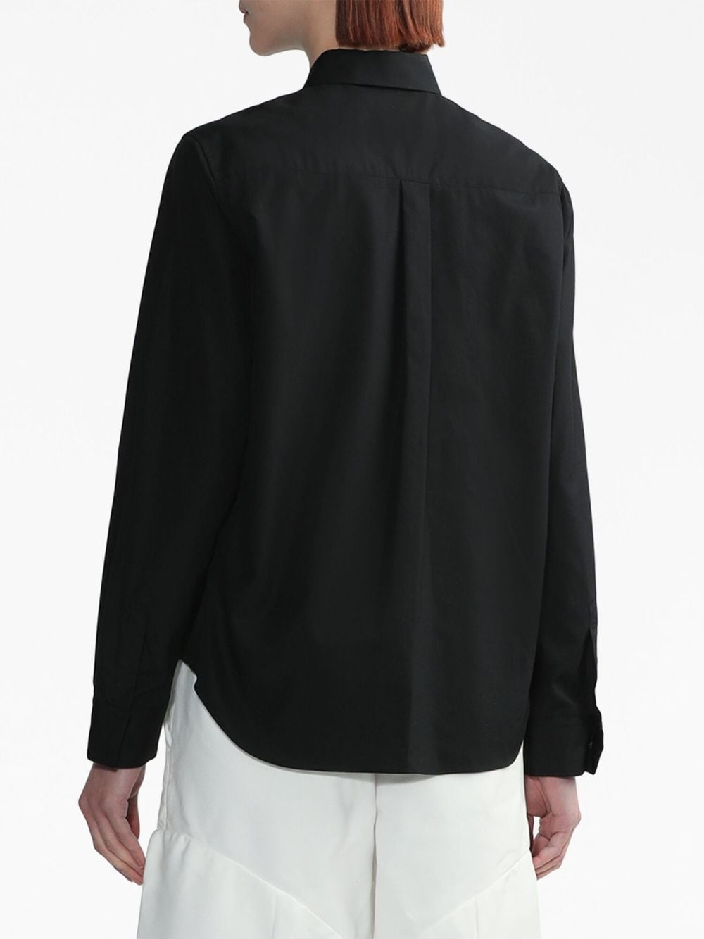 long-sleeved cotton shirt - 4