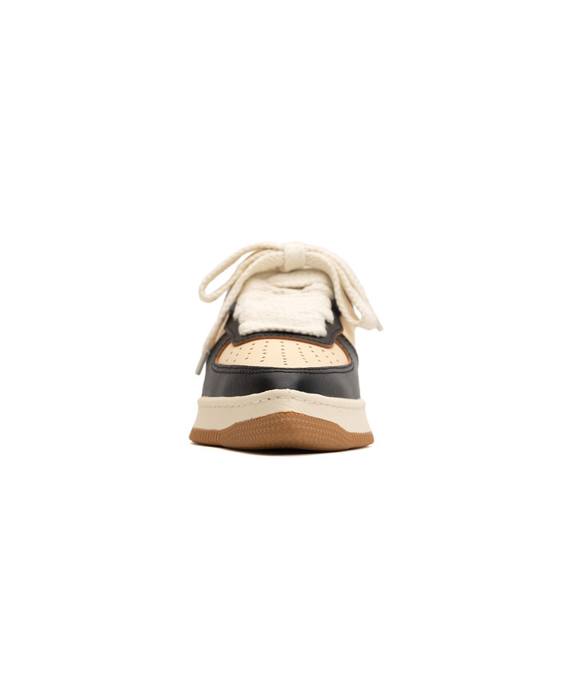 "ROSY" OG Sole Vintage Leather Low-top Sneaker 9