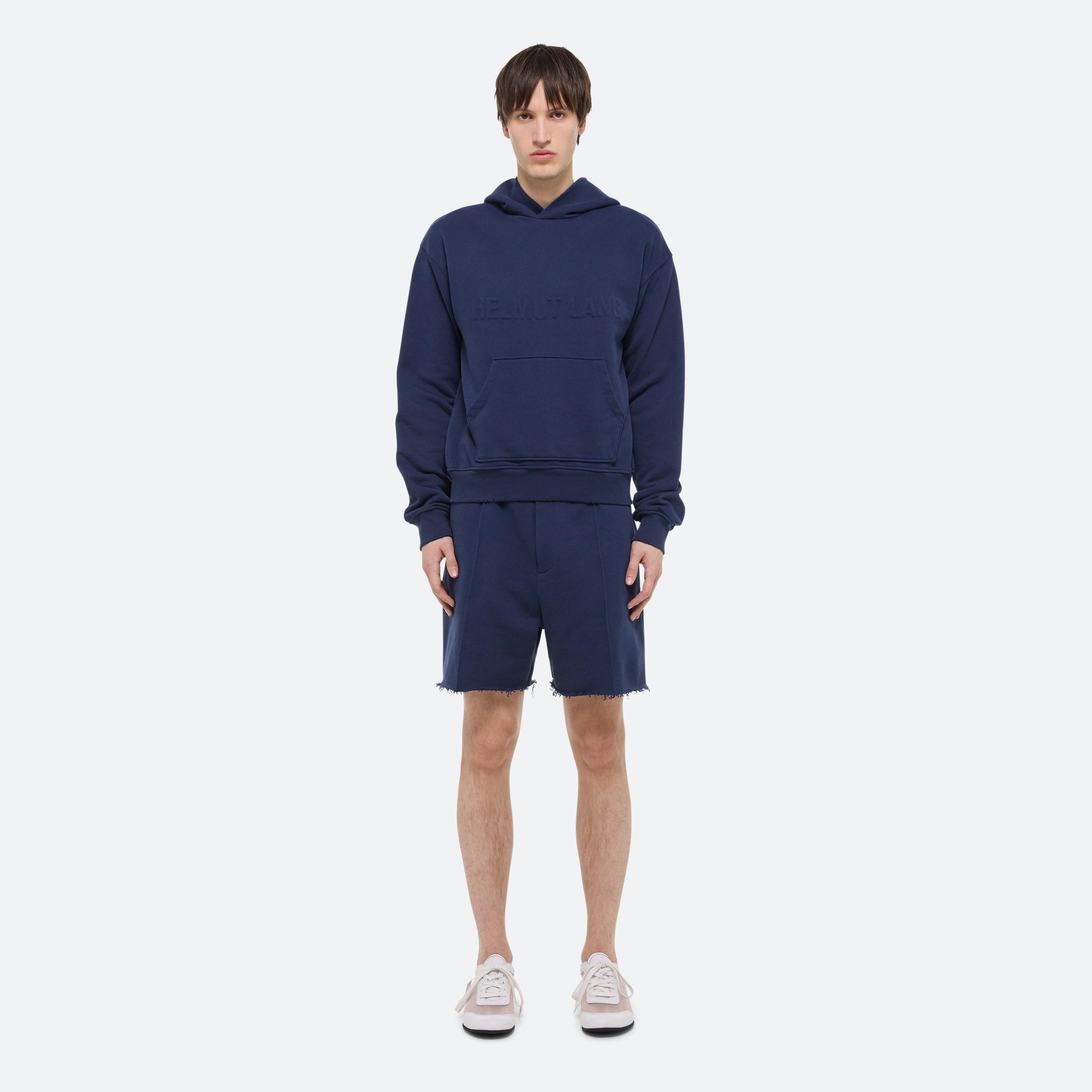 EMBOSSED LOGO HOODIE - 3