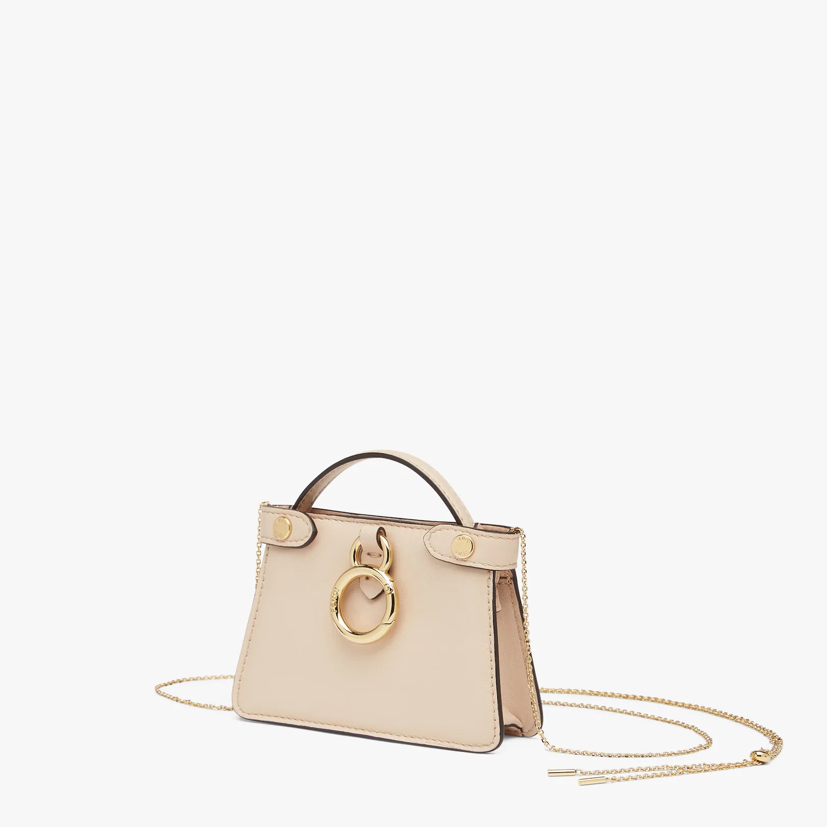 Charm in pink nappa leather - 2