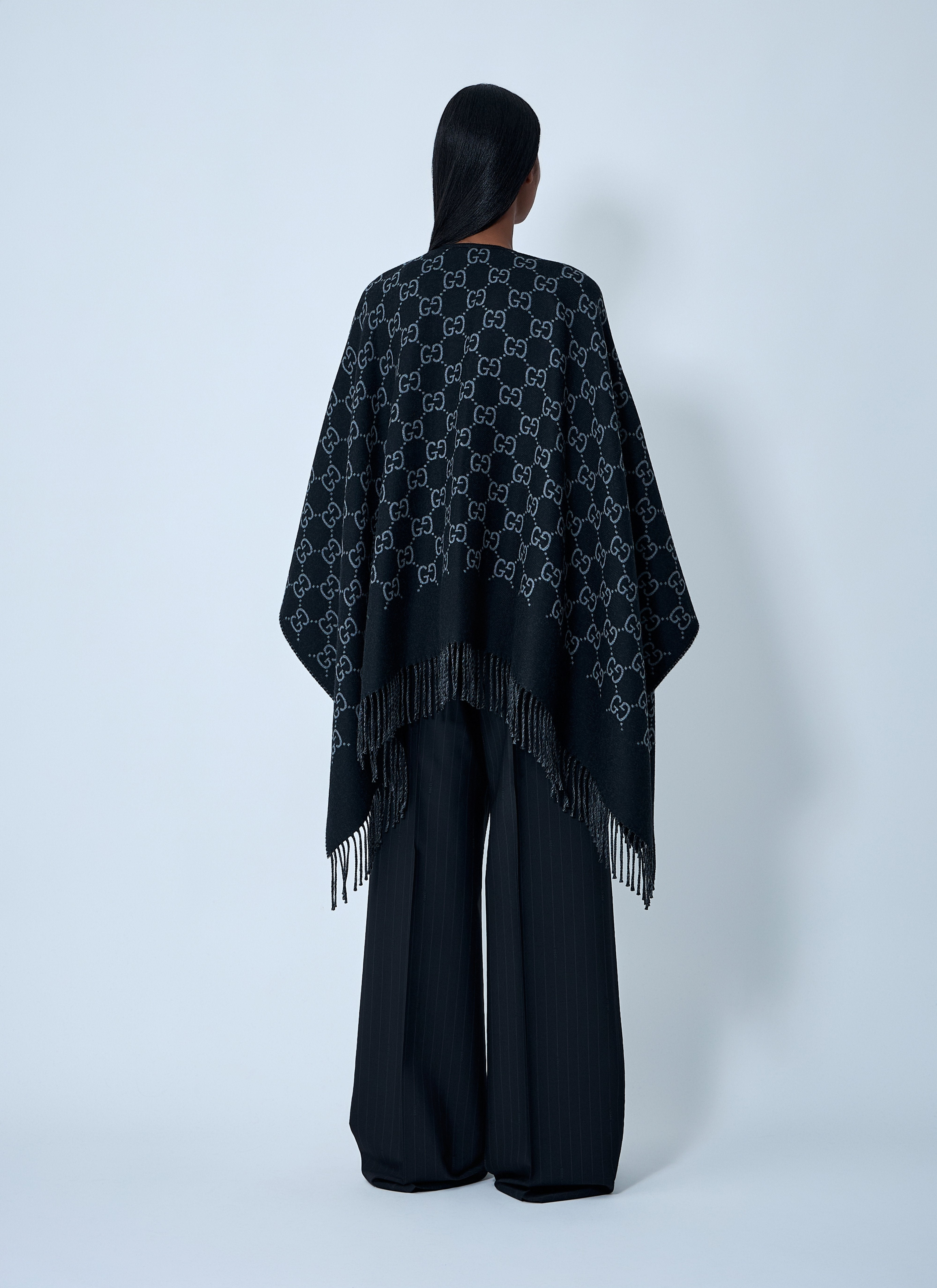 Gucci Women Gg Poncho - 3