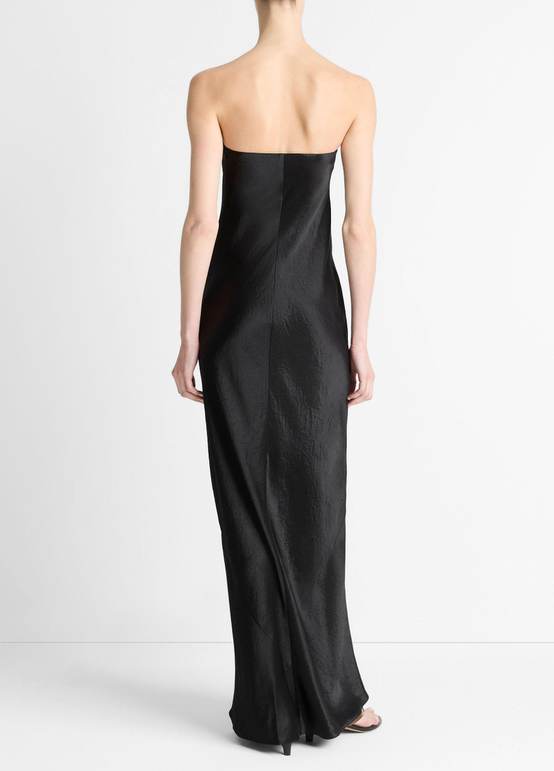 Vince Satin Strapless Maxi Dress outlook
