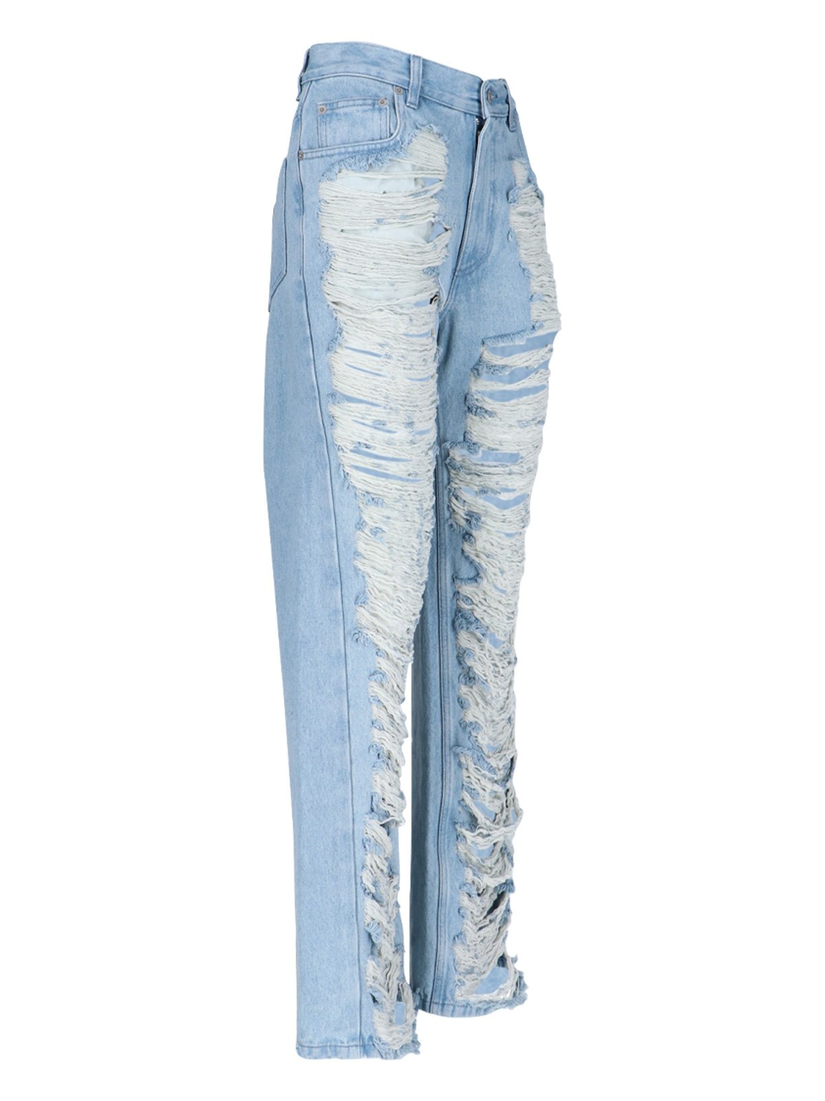 DESTROYED STRAIGHT JEANS - 3