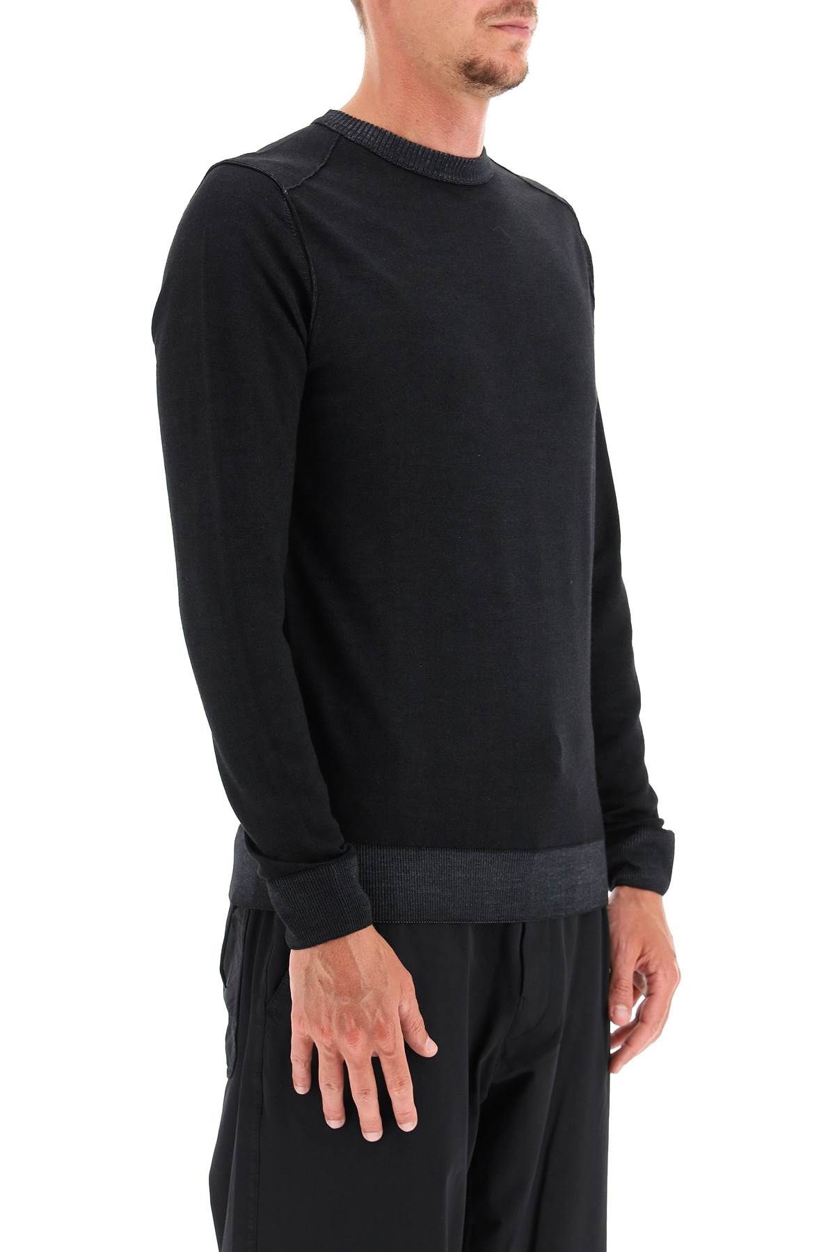 WOOL SWEATER WITH CREWNECK - 3